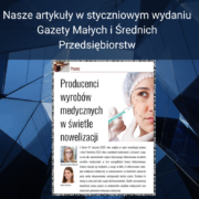 Producenci wyrobów medycznych w świetle nowelizacji