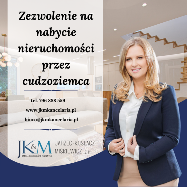 Zezwolenie na nabycie nieruchomości przez cudzoziemca