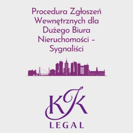 Wzory dokumentów nieruchomości - Procedura Zgłoszeń Wewnętrznych dla Dużego Biura Nieruchomości - Sygnaliści