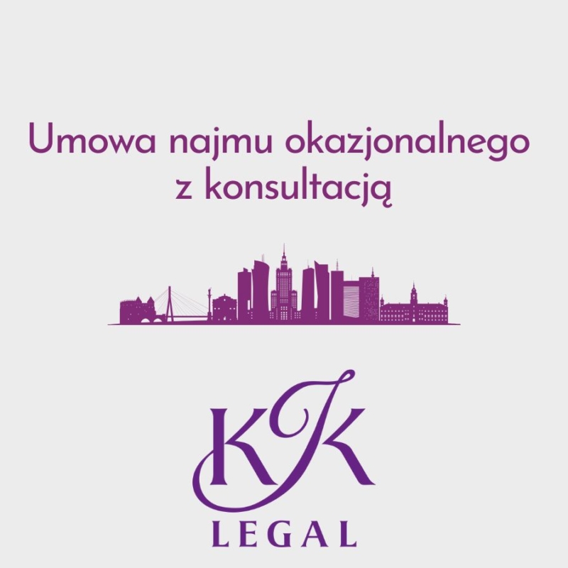 Wzory dokumentów nieruchomości - Umowa najmu okazjonalnego z konsultacją