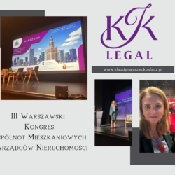 III Warszawski Kongres Wspólnot Mieszkaniowych i Zarządców Nieruchomości